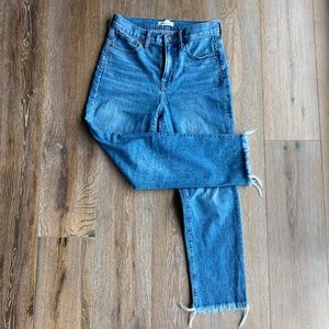 Madewell Perfect Vintage Crop Jean (high rise)